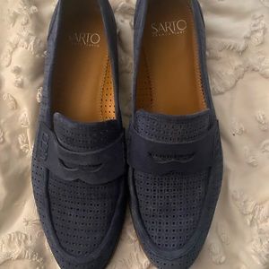 Franco Sarto Navy Loafer
